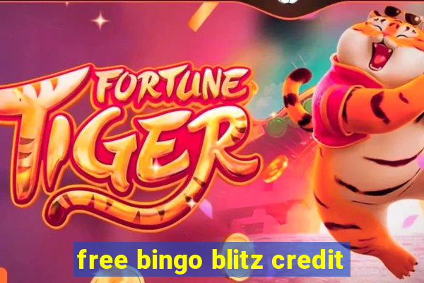 free bingo blitz credit