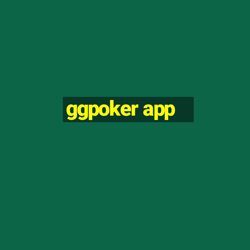 ggpoker app