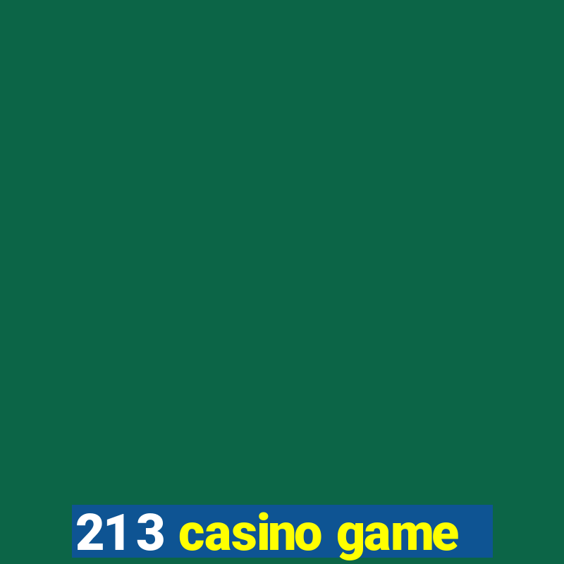 21 3 casino game