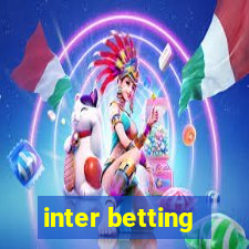 inter betting