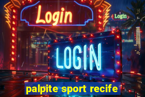 palpite sport recife