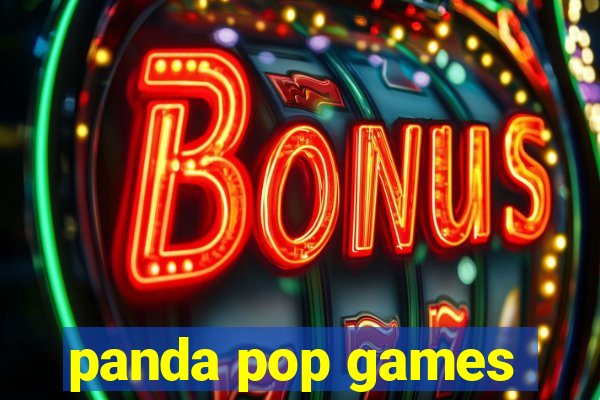 panda pop games