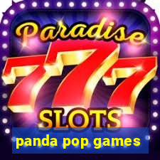 panda pop games