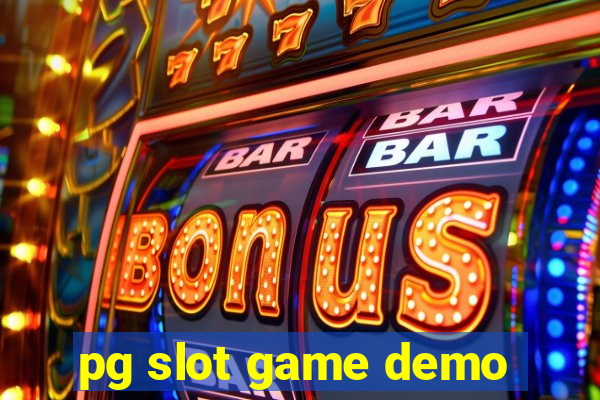 pg slot game demo