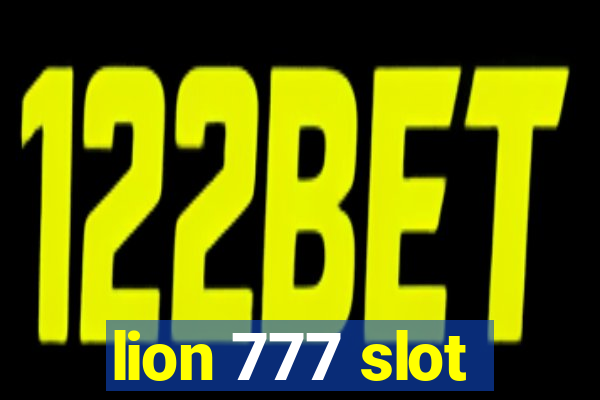 lion 777 slot