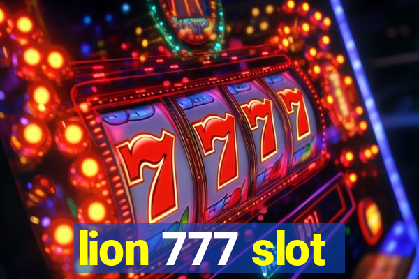 lion 777 slot