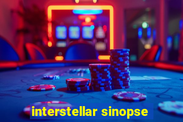 interstellar sinopse