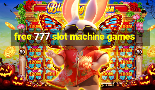 free 777 slot machine games