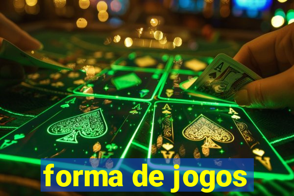 forma de jogos