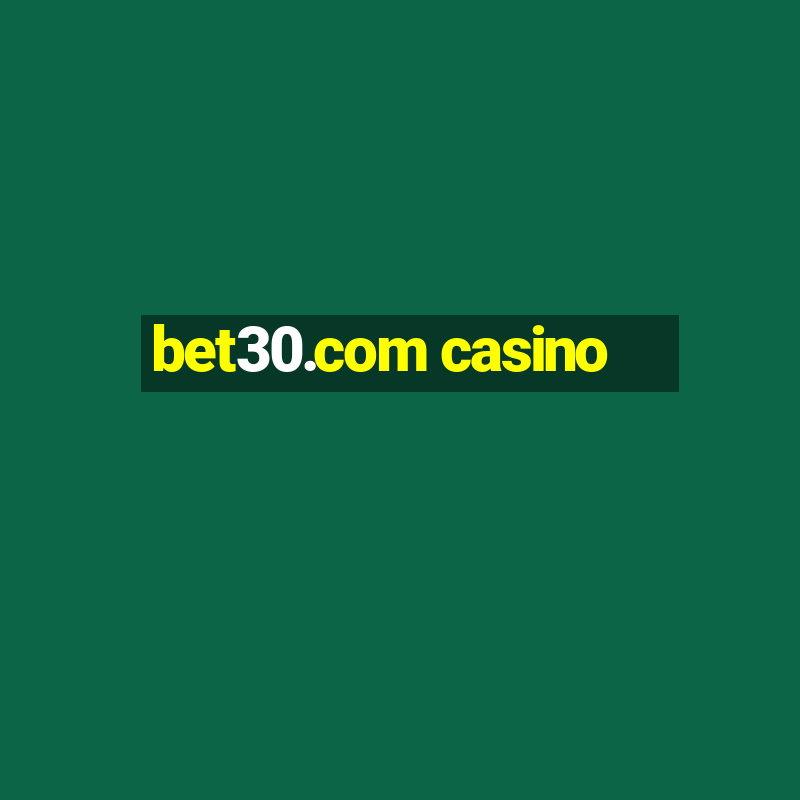 bet30.com casino