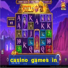 casino games in las vegas