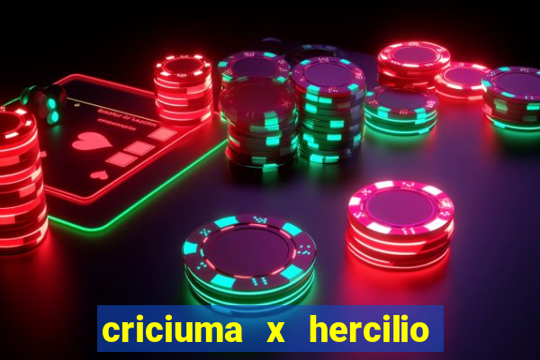 criciuma x hercilio luz palpite