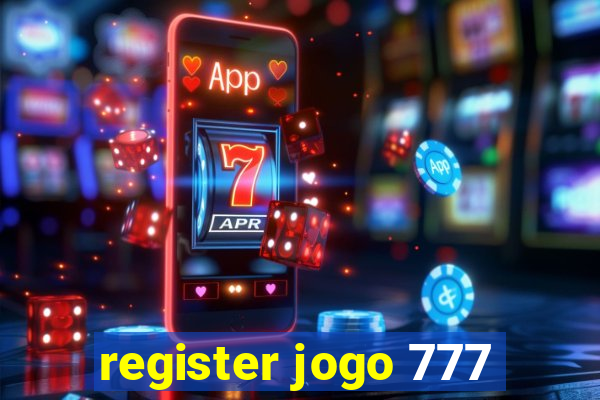 register jogo 777