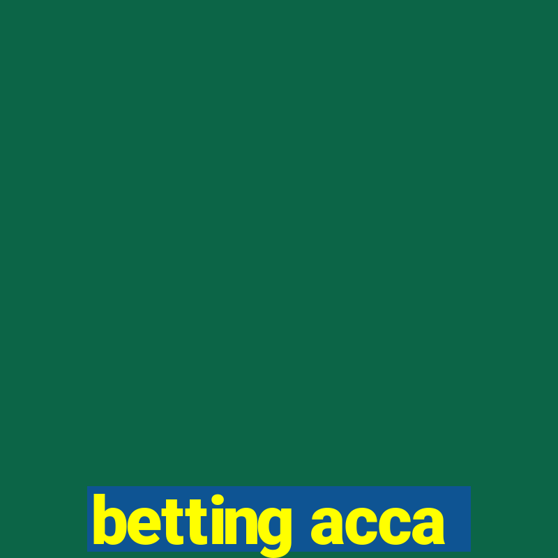 betting acca