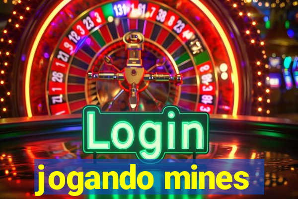 jogando mines