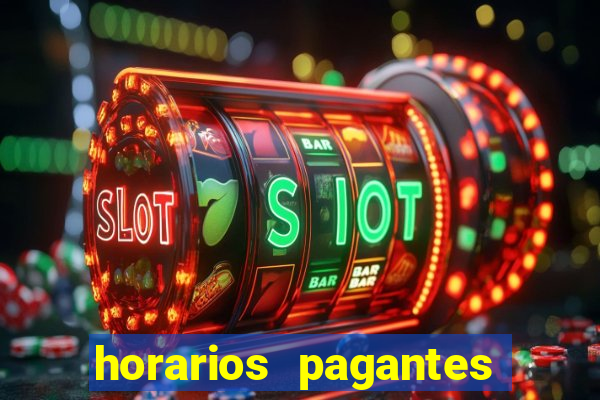 horarios pagantes pg slots