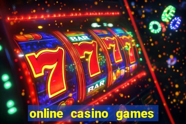 online casino games with real money