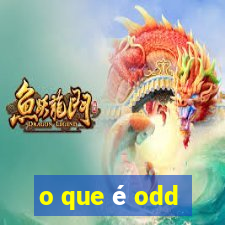 o que é odd