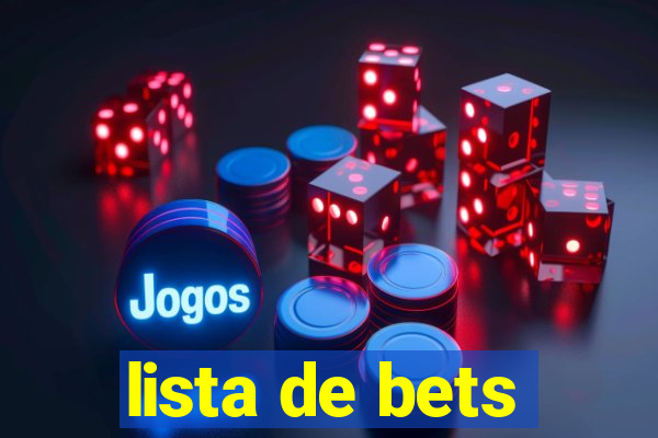 lista de bets