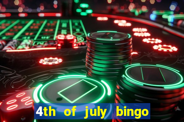 4th of july bingo cards printable free