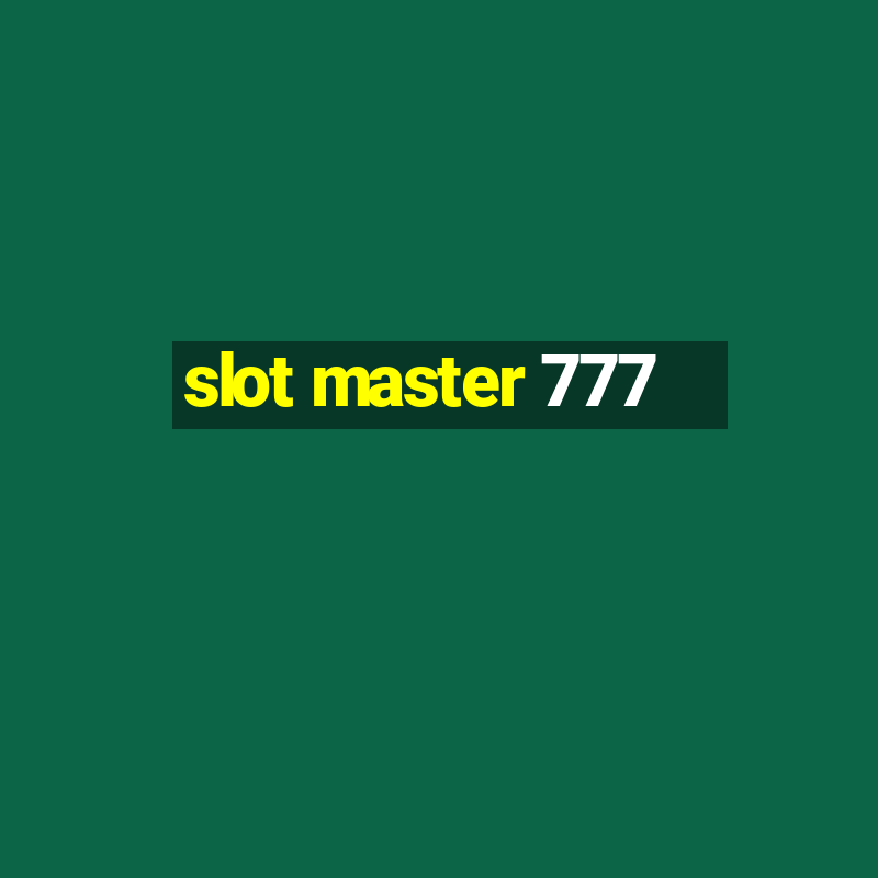 slot master 777