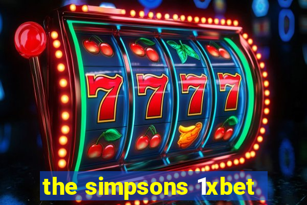 the simpsons 1xbet