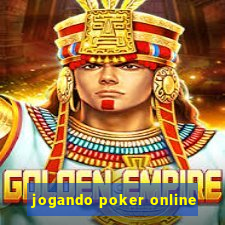 jogando poker online