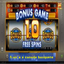 fran莽a x canada basquete