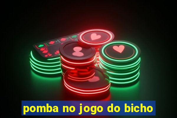 pomba no jogo do bicho