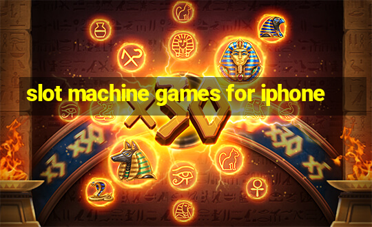 slot machine games for iphone