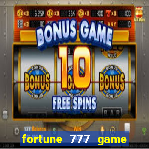 fortune 777 game slot online