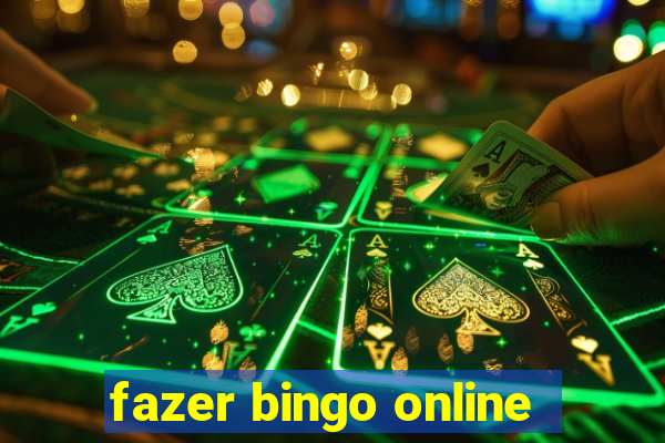 fazer bingo online