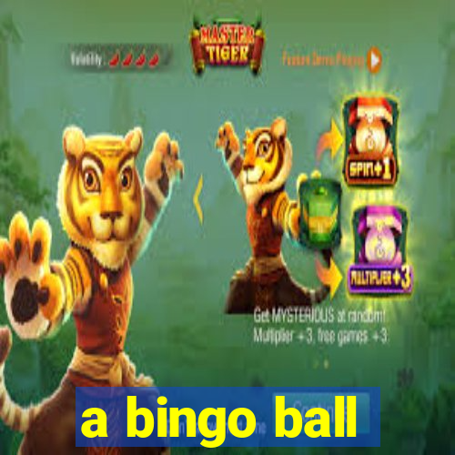 a bingo ball