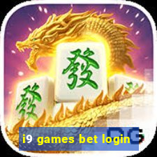 i9 games bet login