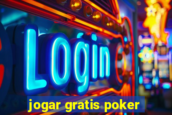 jogar gratis poker