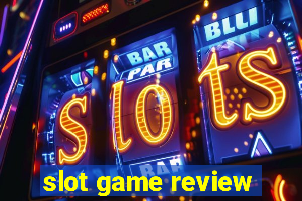 slot game review