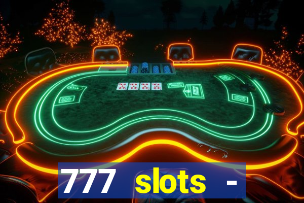 777 slots - reclame aqui