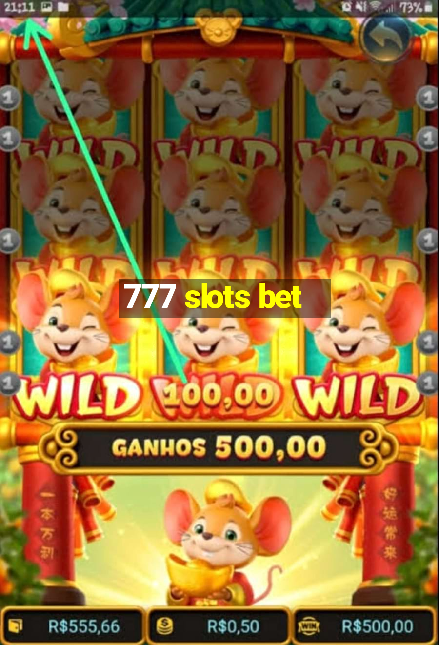 777 slots bet