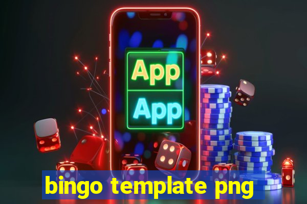 bingo template png