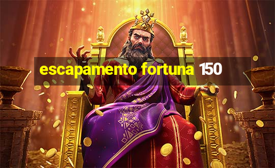 escapamento fortuna 150