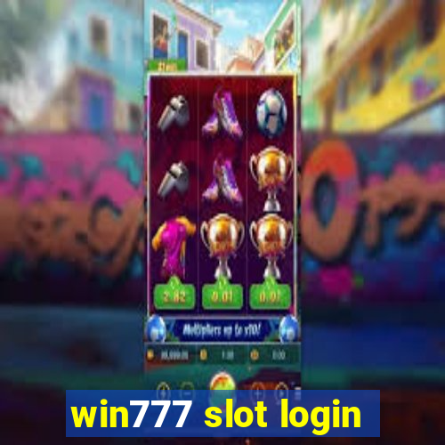 win777 slot login