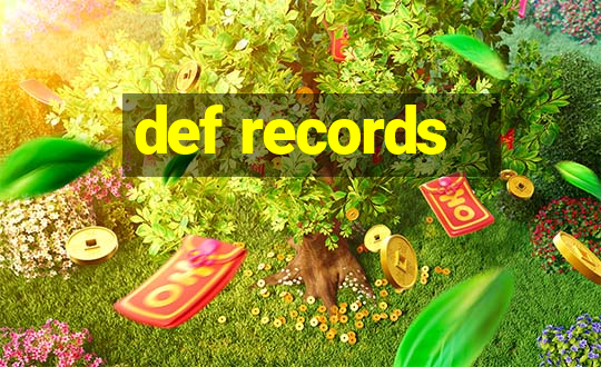 def records