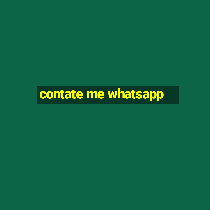 contate me whatsapp