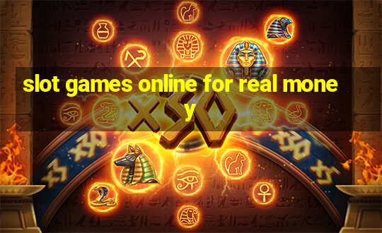 slot games online for real money