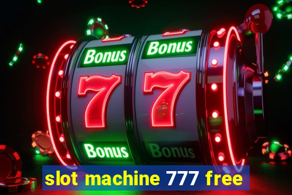 slot machine 777 free