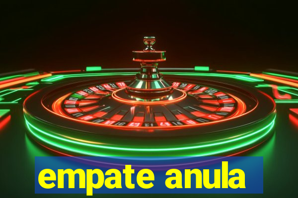 empate anula