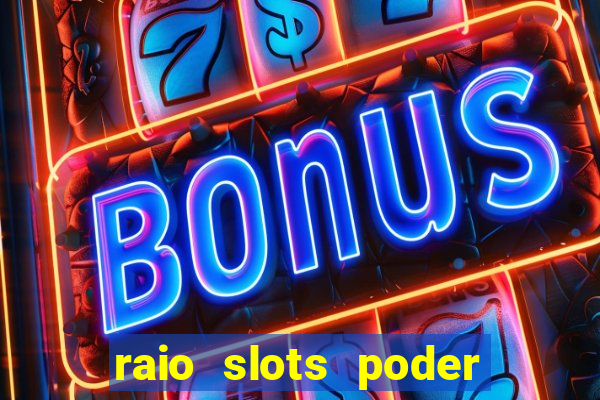 raio slots poder de zeus