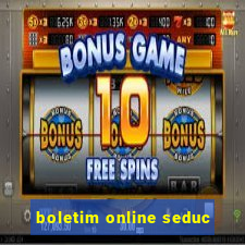 boletim online seduc