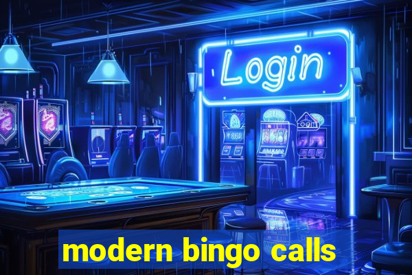 modern bingo calls