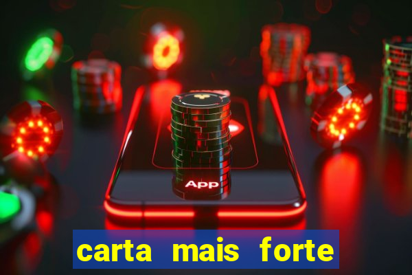 carta mais forte do poker